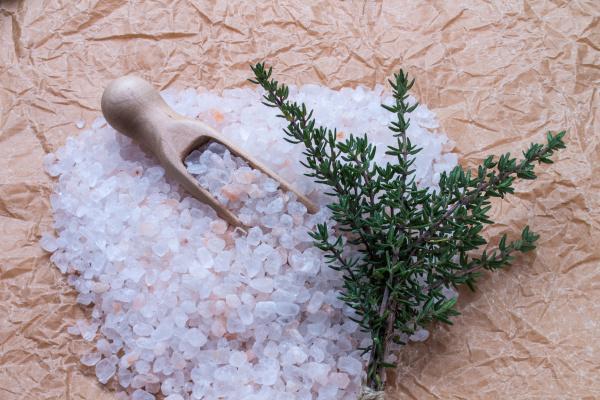 salt med maleske og timian