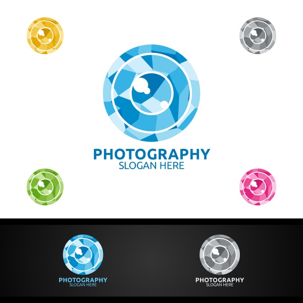logo til fotografering af stenkameraer