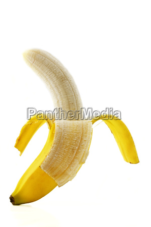 En Skraellet Banan Staende Royalty Free Image 3151687 Panthermedia Billedbureau