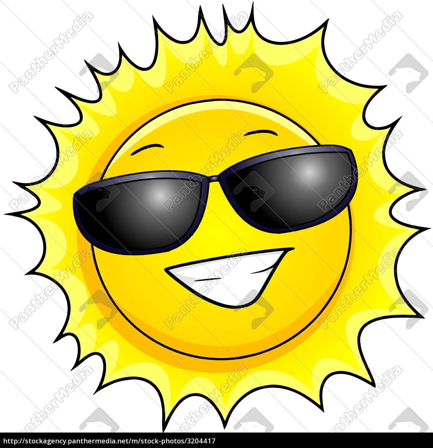I mængde Tjen omhyggelig grinende sol med solbriller - Stockphoto #3204417 | PantherMedia  Billedbureau
