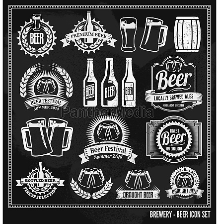Menagerry forræderi Definition øl ikon tavlen sæt - Stockphoto #11561007 | PantherMedia Billedbureau
