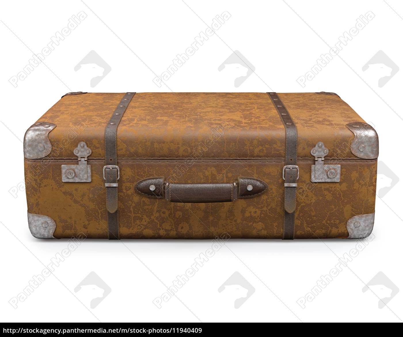 Gammel kuffert hvid - Royalty Free #11940409 | PantherMedia Billedbureau
