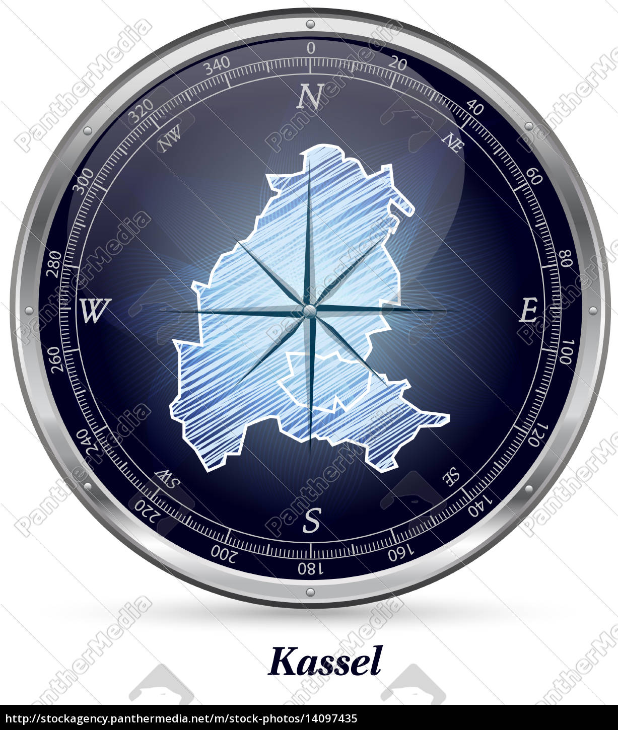 Kassel Kort kort over kassel   Stockphoto   #14097435   PantherMedia Billedbureau Kassel Kort