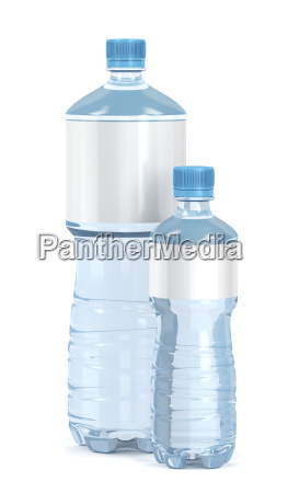 små og vandflasker hvid - Stockphoto #25050926 PantherMedia Billedbureau