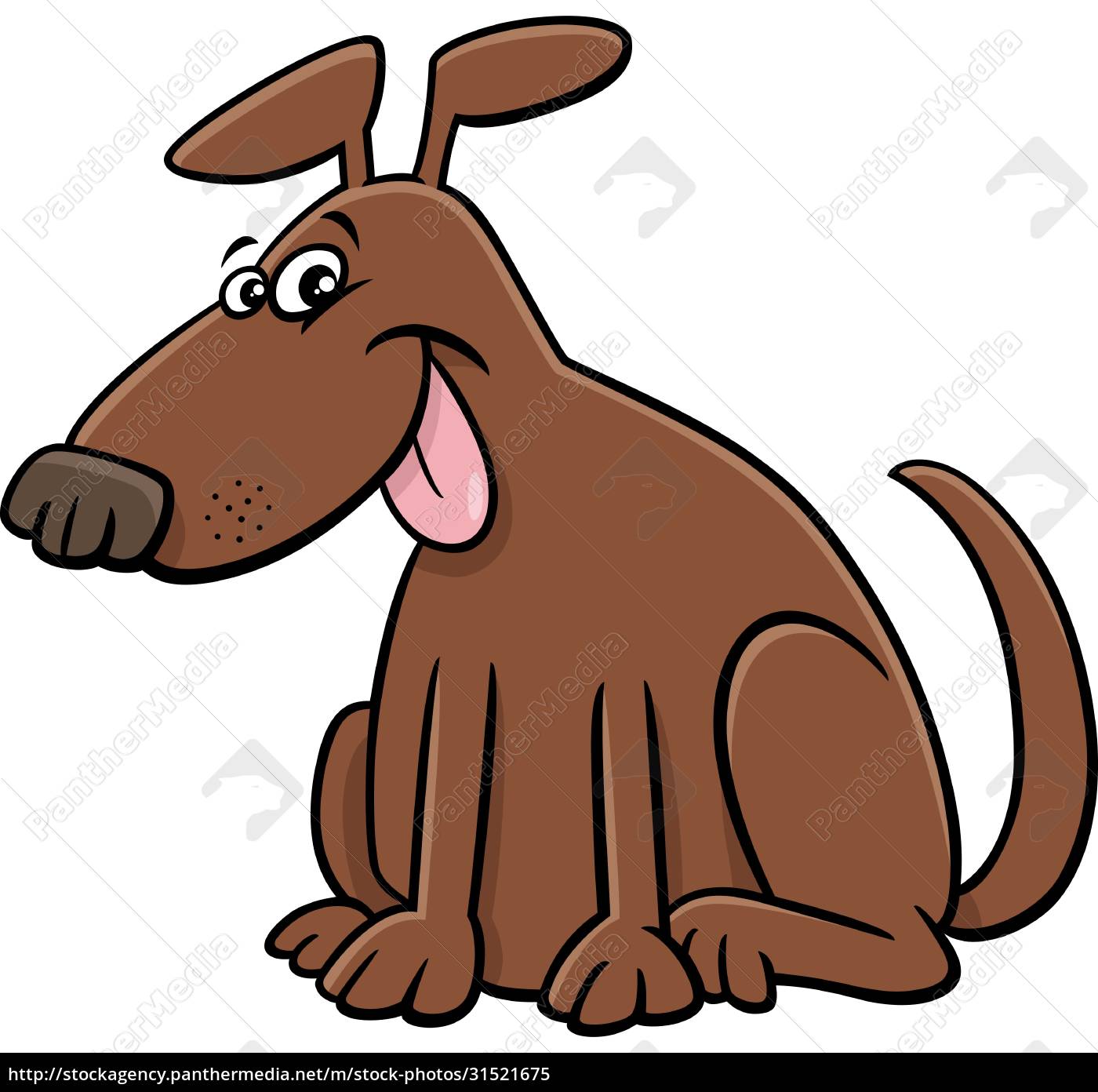 Jeg var overrasket psykologi privatliv tegneserie sjov hund tegneserie dyr karakter - Stockphoto #31521675 |  PantherMedia Billedbureau